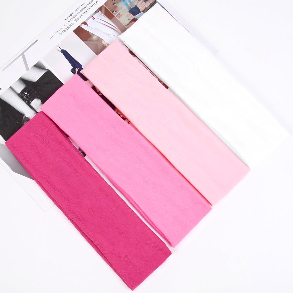 Huachi bandeaux cheveux sport, idéal pour entraînement et yoga, offre confort et flexibilité.