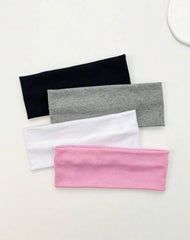 Huachi bandeaux coton-elastanne doux et extensibles pour le quotidien et le sport.