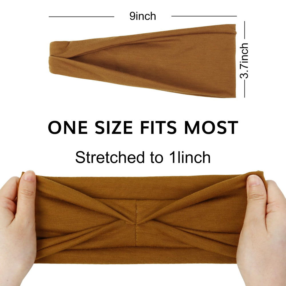 Huachi bandeau large, extension jusqu a 11 pouces, ajustement confortable.