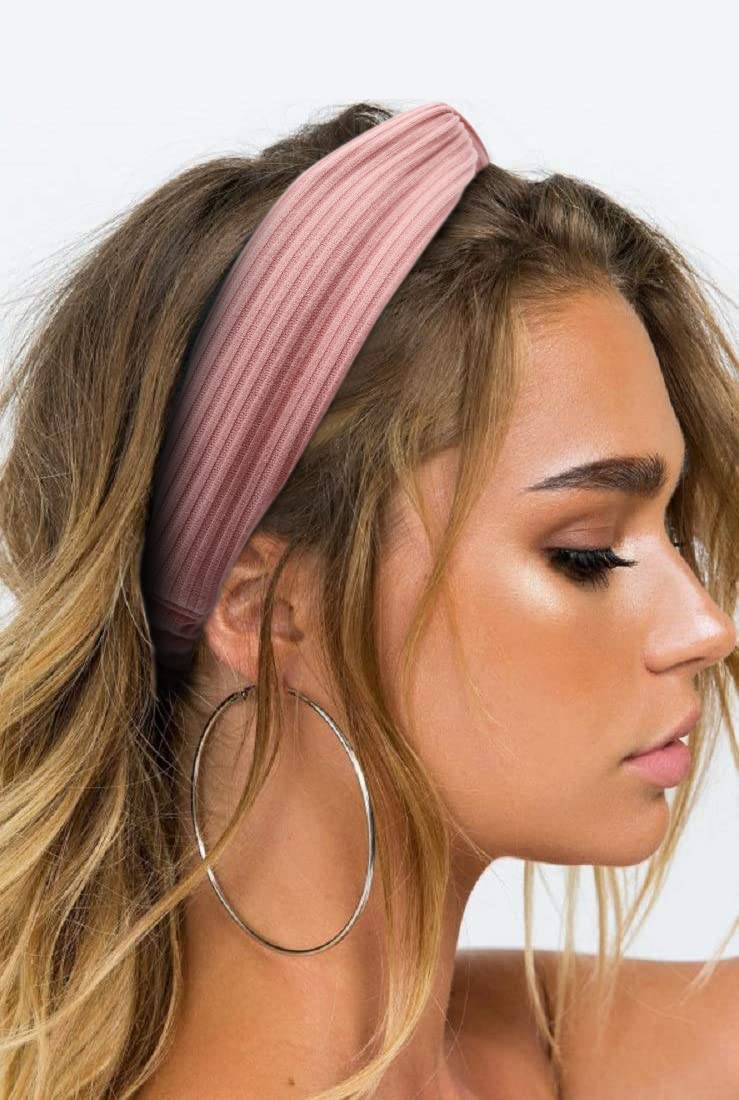 Huachi bandeaux bohème couleurs unies, accessoire polyvalent pour toutes les tenues.