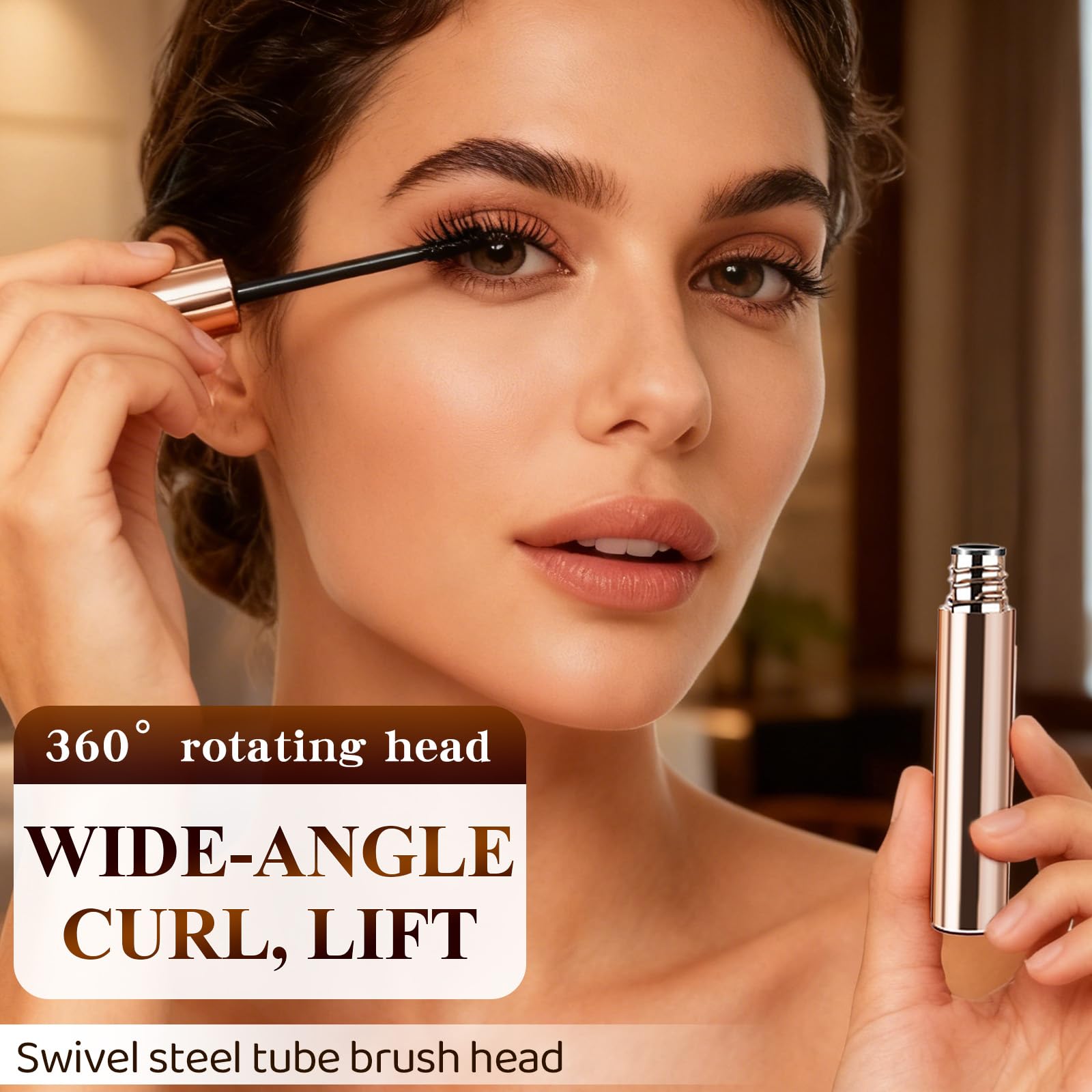 Démaquillage facile Huatinent Noir avec un démaquillant standard.