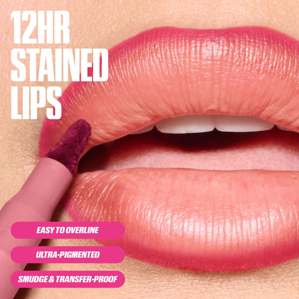 Huda Contour Lèvres Teinte, résistance aux transferts.