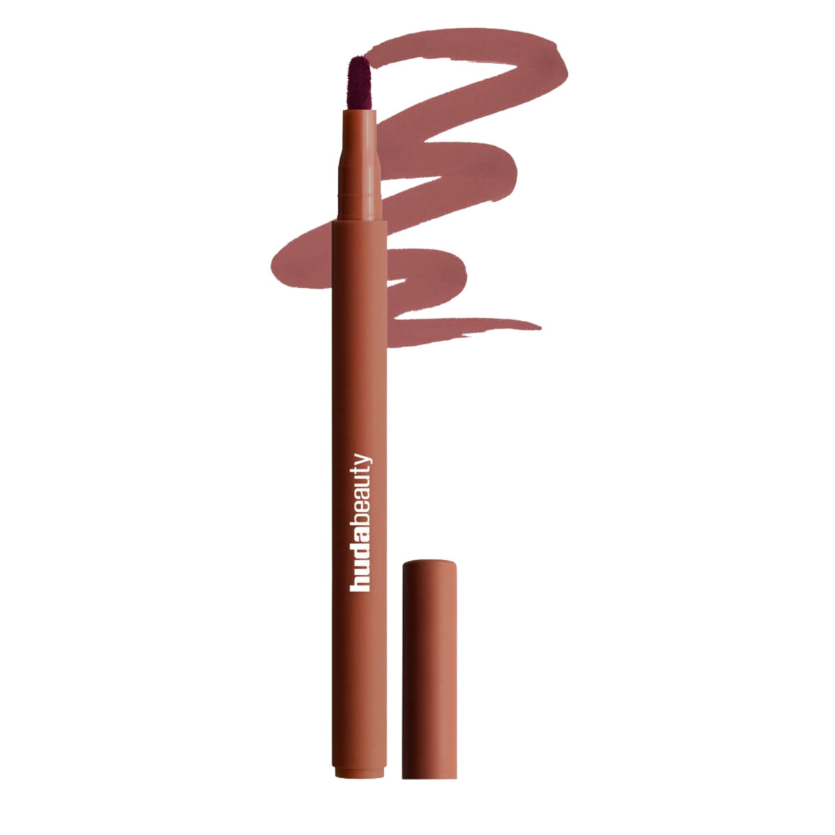 Huda Contour Lèvres Teinte, stylo double-face pour contour précis.