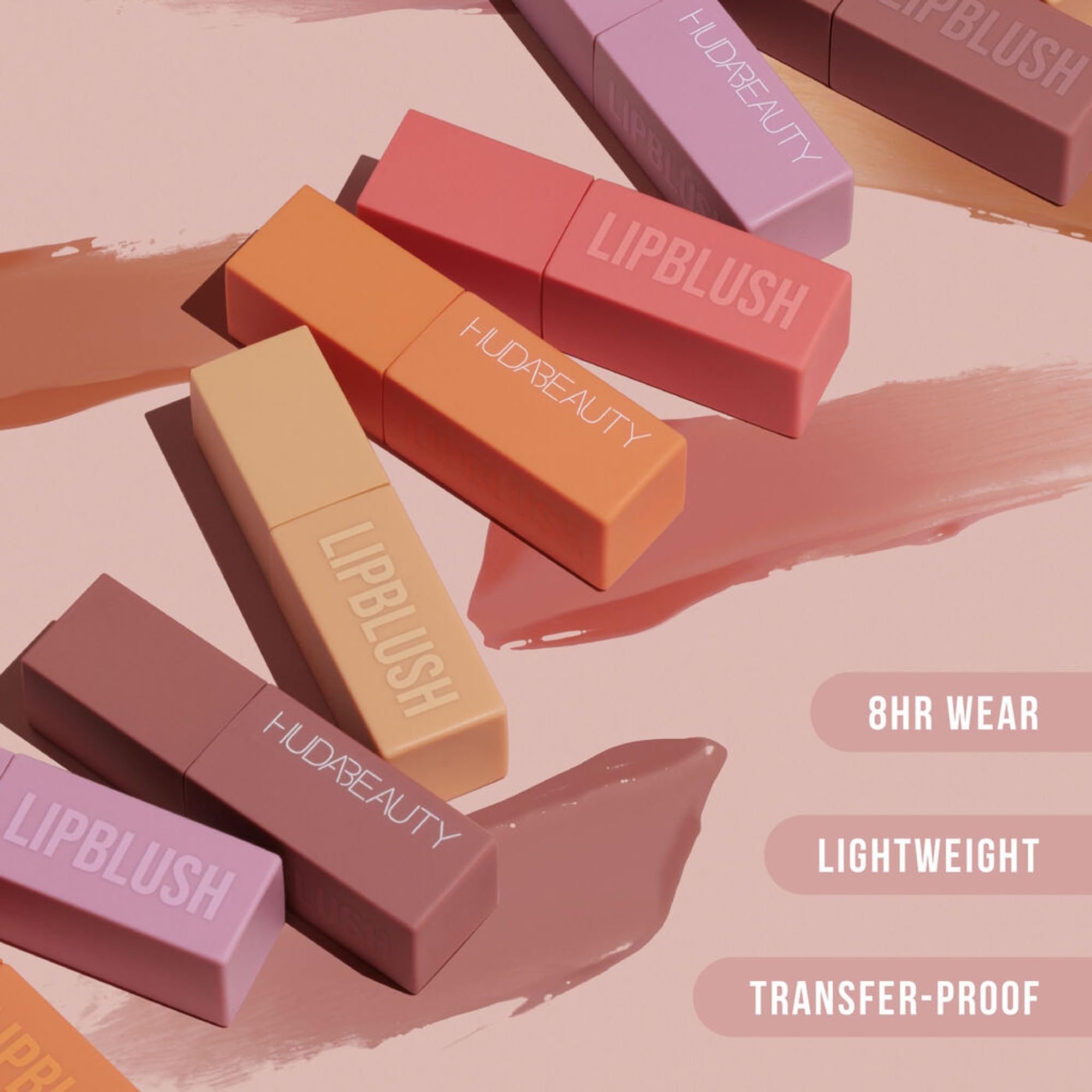 HUDA BEAUTY Lip Blush Berry Kiss retouches rapides tout au long de la journée