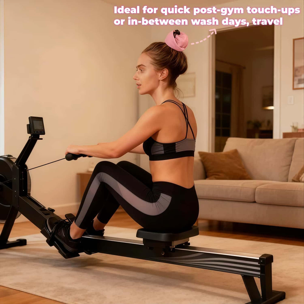 Huease Couronne Lavage protège style et brillance — idéal après activité sportive