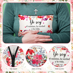 Porte-clés papillon biblique HUFAND, motif floral et résistant.