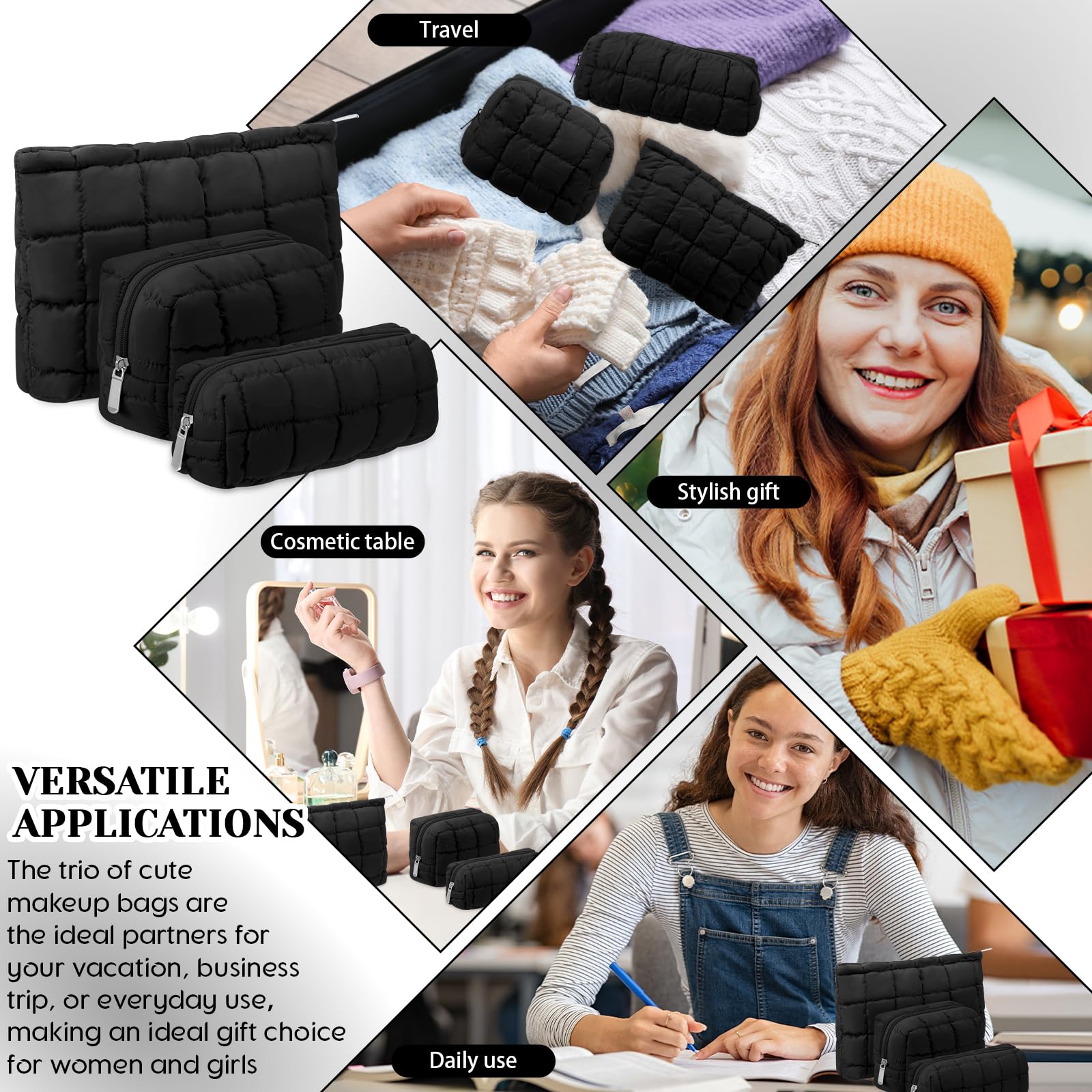 Huhumy coffret trousse chic, idée cadeau élégante