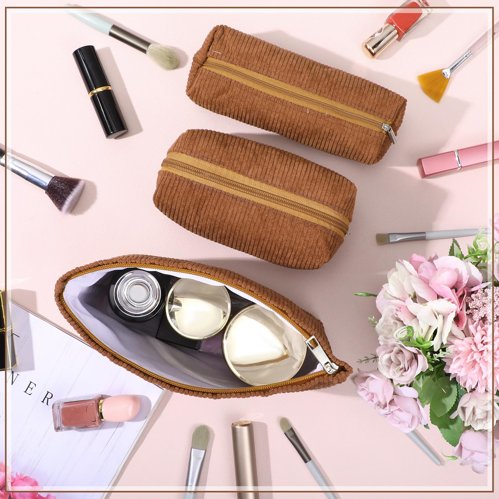 Huhumy design esthétique brun – accessoire chic pour sac à main