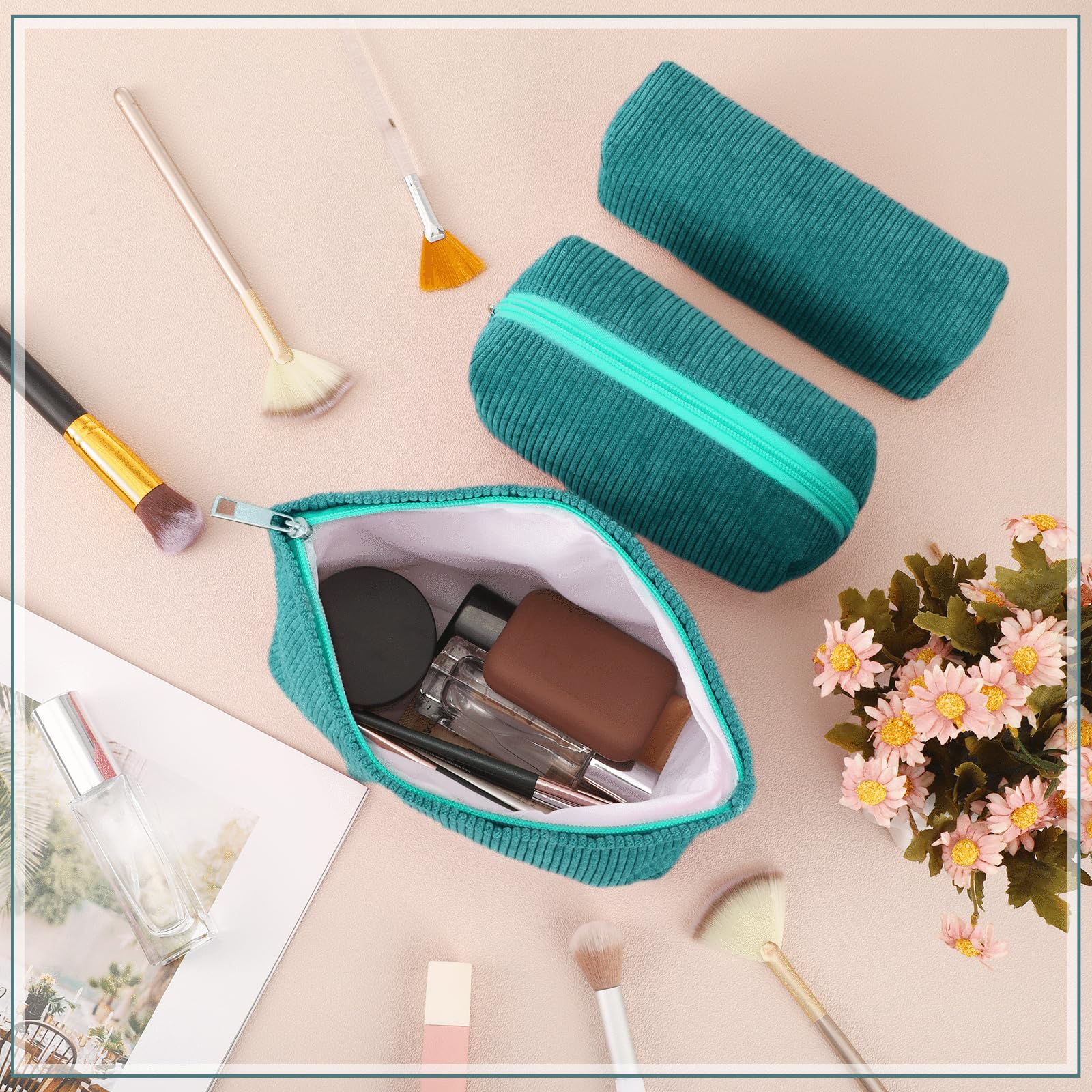 Huhumy etui soin-beaute organisation voyage, pratique lors de déplacements.
