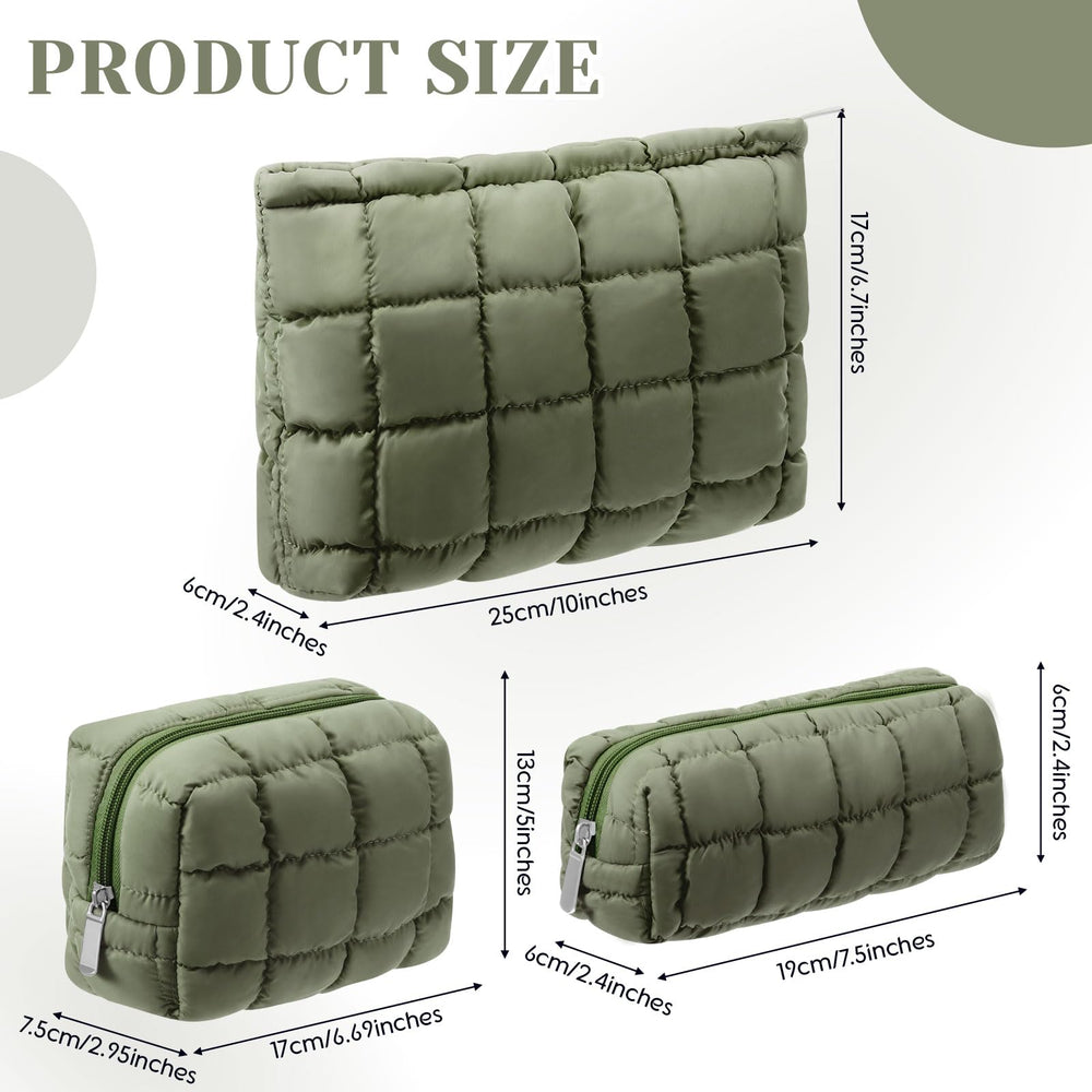 Extérieur coton doux vert de la trousse Huhumy, toucher agréable et durable.