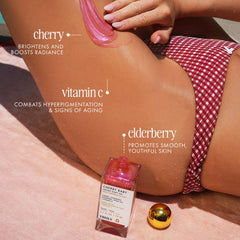 Truly cerise bébé: peau hydratée grâce aux nutriments