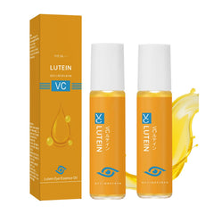 Lutein Yeux huile essentielle – bouteille-pompe pratique pour l’application autour des yeux.