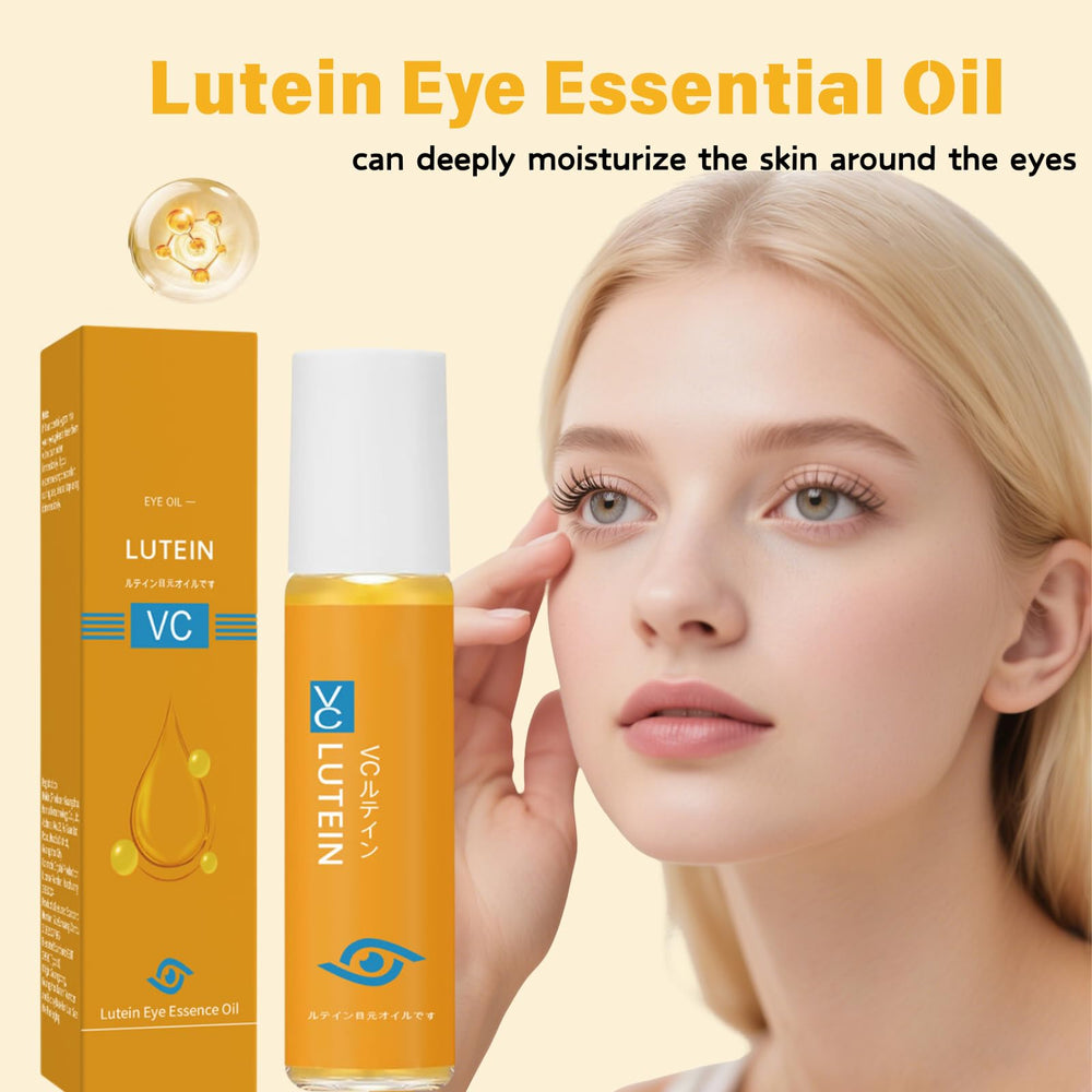 Lutein Yeux huile essentielle – absorption rapide après massage doux.