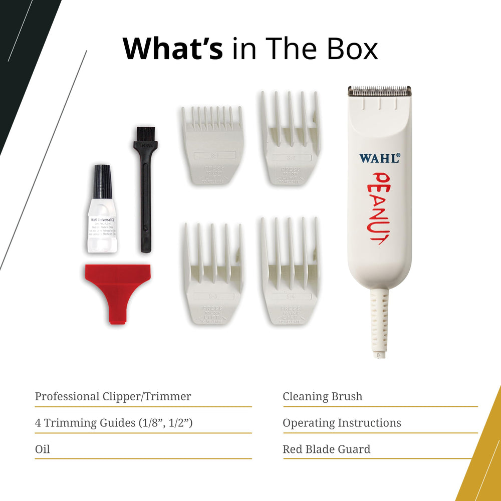 Wahl Professional Classic Peanut Tondeuse — huile et accessoires d'entretien