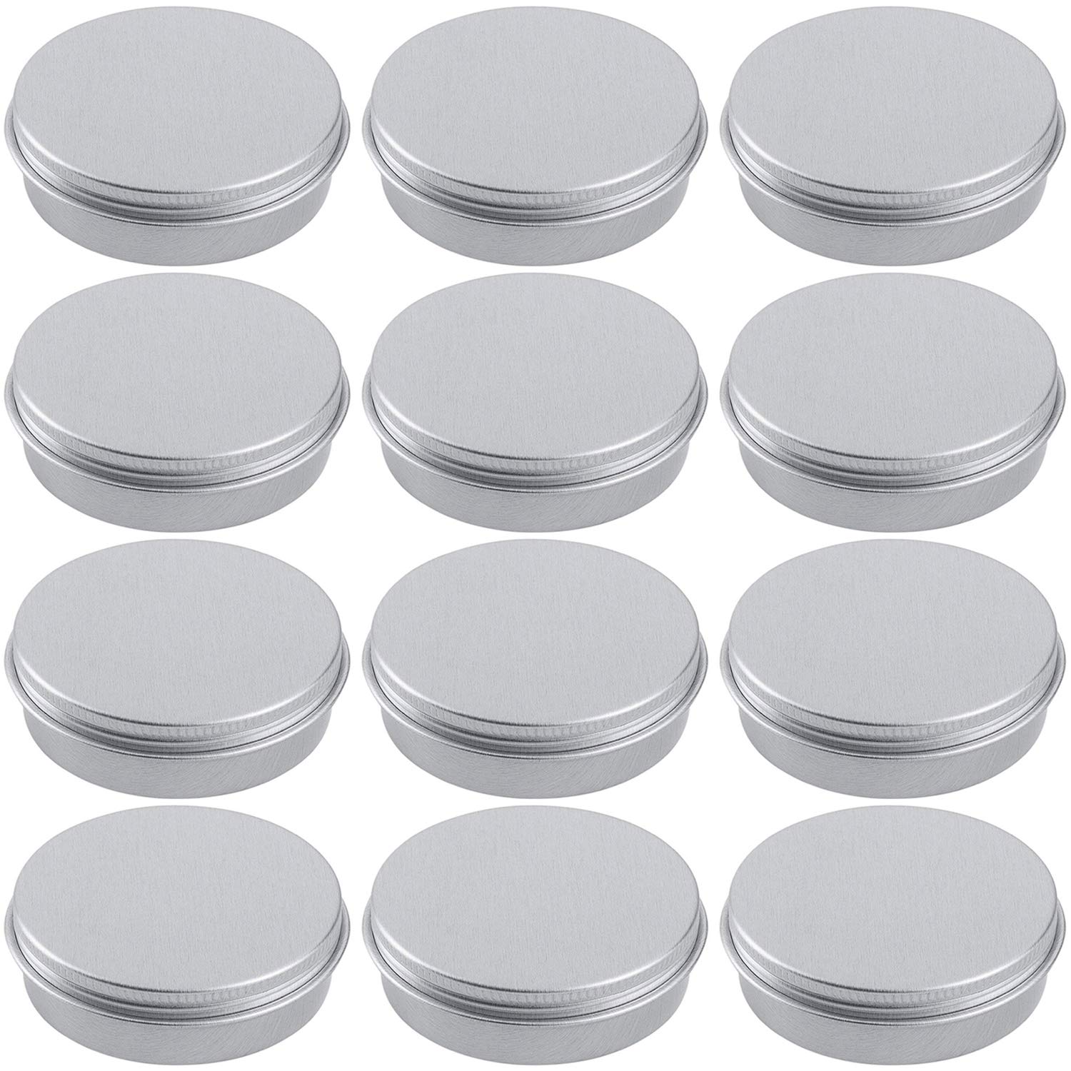 Pot Hulless aluminium 60 ml avec bouchon vissable, sécurité accrue et étanchéité.