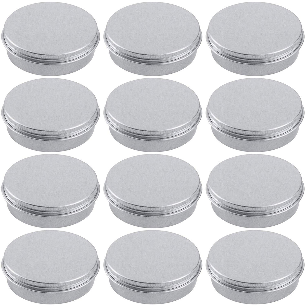 Pot Hulless aluminium 60 ml avec bouchon vissable, sécurité accrue et étanchéité.