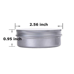 Pot Hulless cosmétique 60 ml, bouchon vissable pour baume à lèvres.