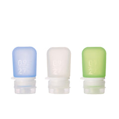 GoToob Mini Humangear: bouteilles silicone compactes pour voyager léger