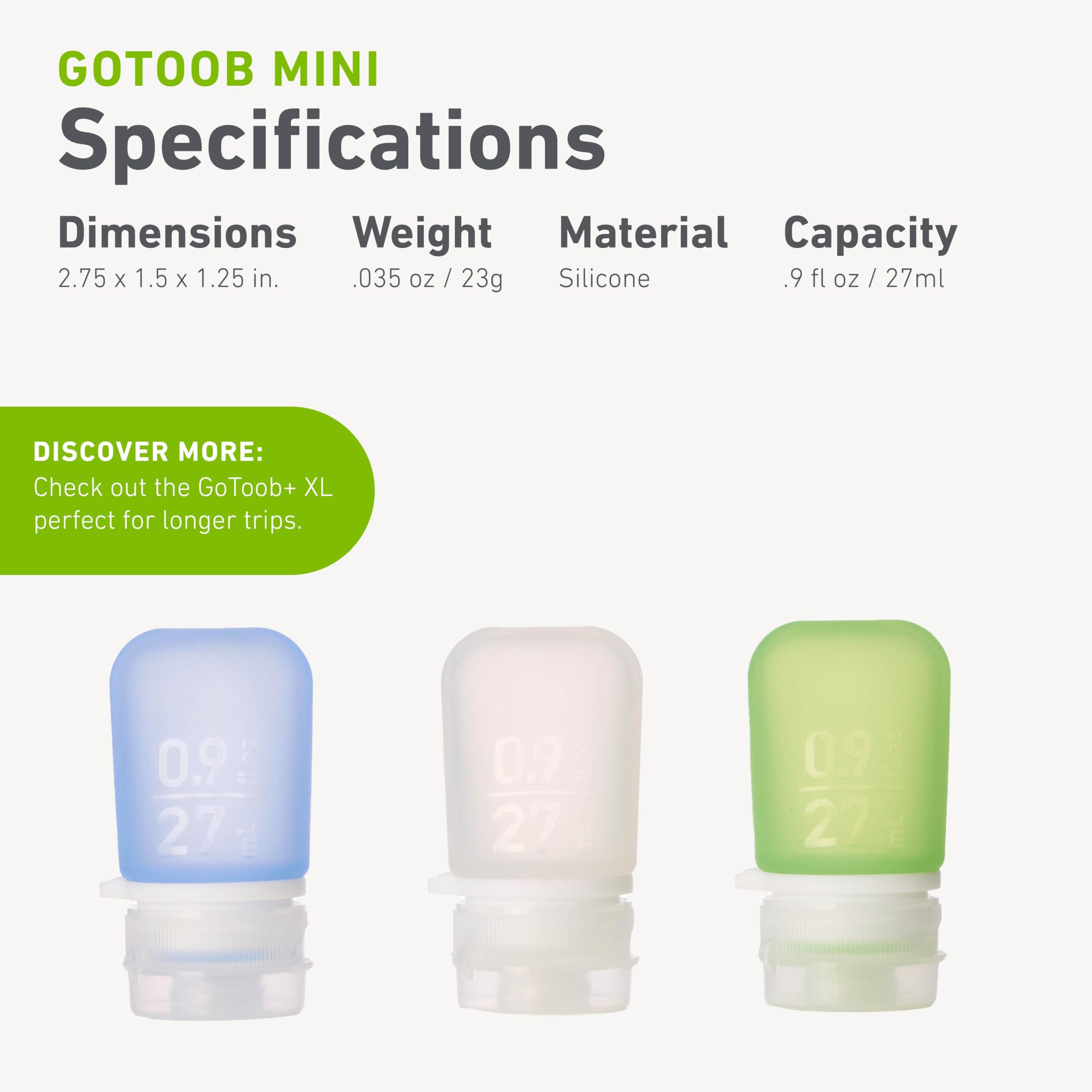GoToob Mini: lien d’attache pratique pour ne pas perdre vos bouteilles
