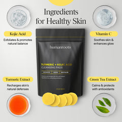 Tampon Humanroots enrichi vitamine B5 hydratant pour le visage