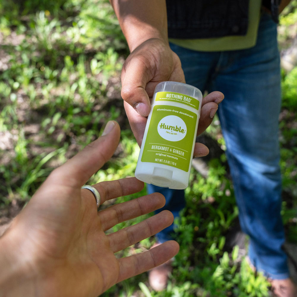 Humble Brands Déodorant sans aluminium, ingrédients simples et sûrs pour la peau