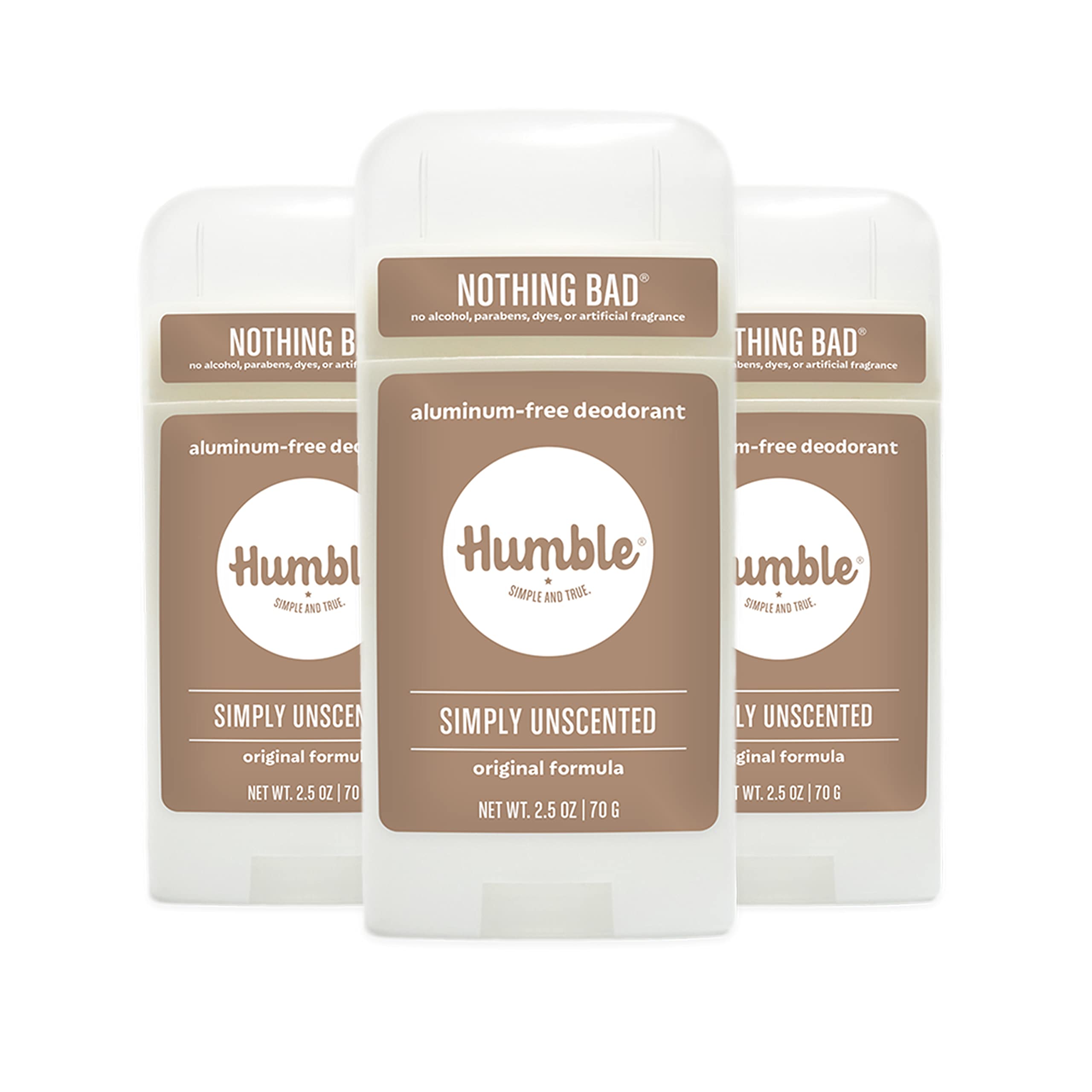 Déodorant Humble Brands Originale dans son emballage, prêt pour une utilisation quotidienne.