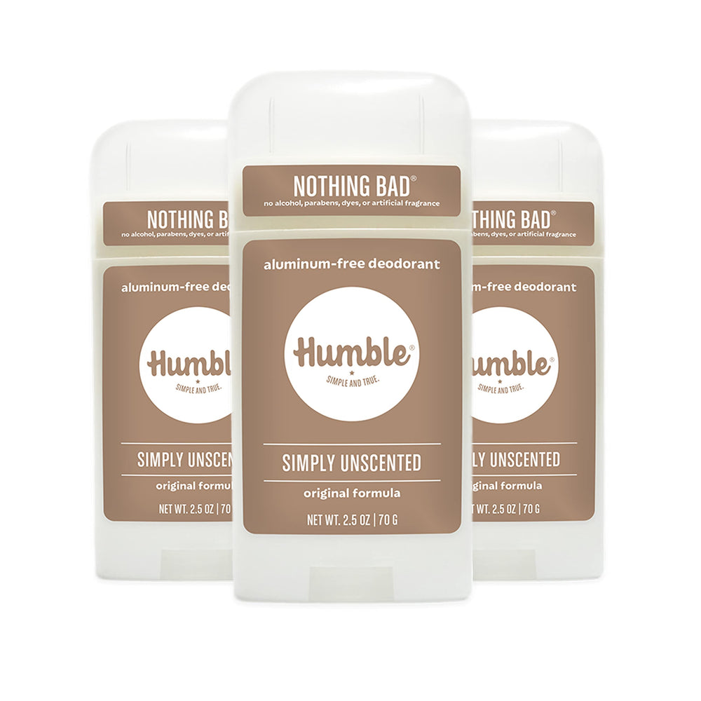 Déodorant Humble Brands Originale dans son emballage, prêt pour une utilisation quotidienne.
