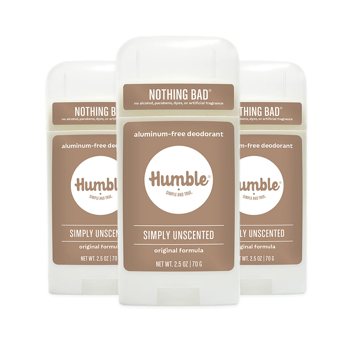 Déodorant Humble Brands Originale dans son emballage, prêt pour une utilisation quotidienne.