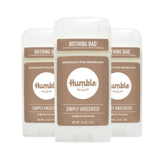 Déodorant Humble Brands Originale dans son emballage, prêt pour une utilisation quotidienne.