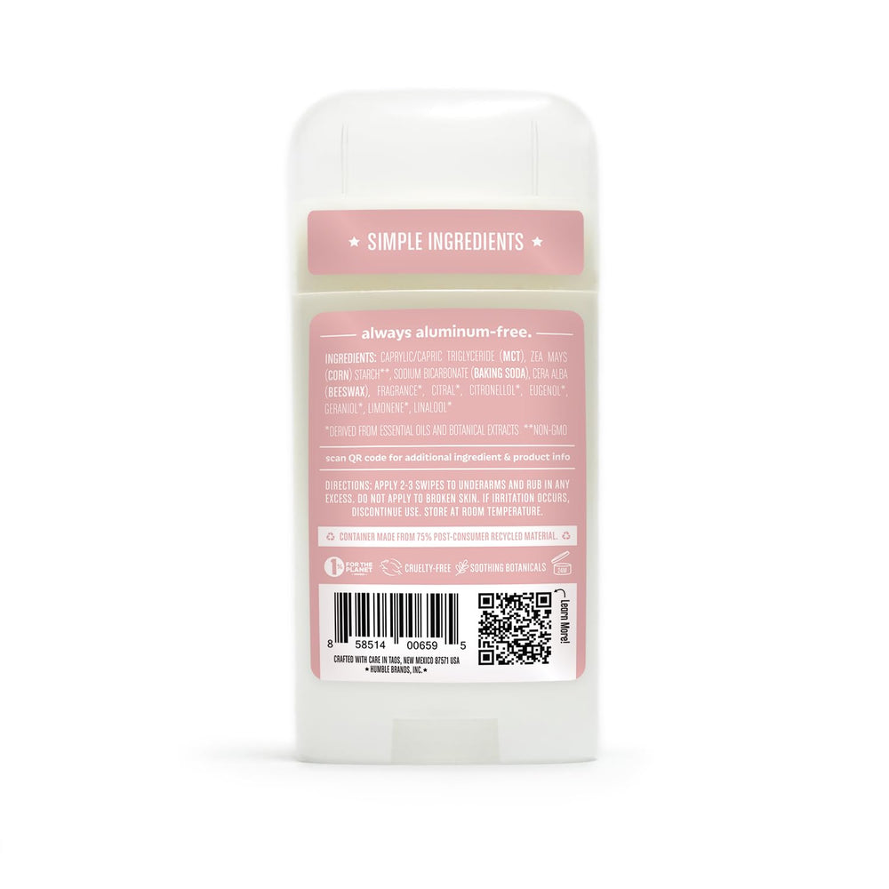 Certification sans cruauté et éthique chez Humble Brands Déodorant Original.