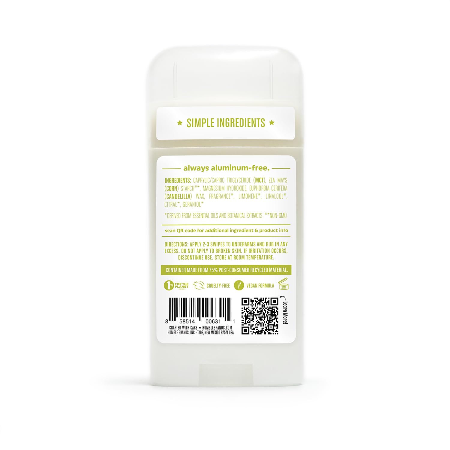 HUMBLE pack triple, trois parfums pour varier les usages quotidiens.