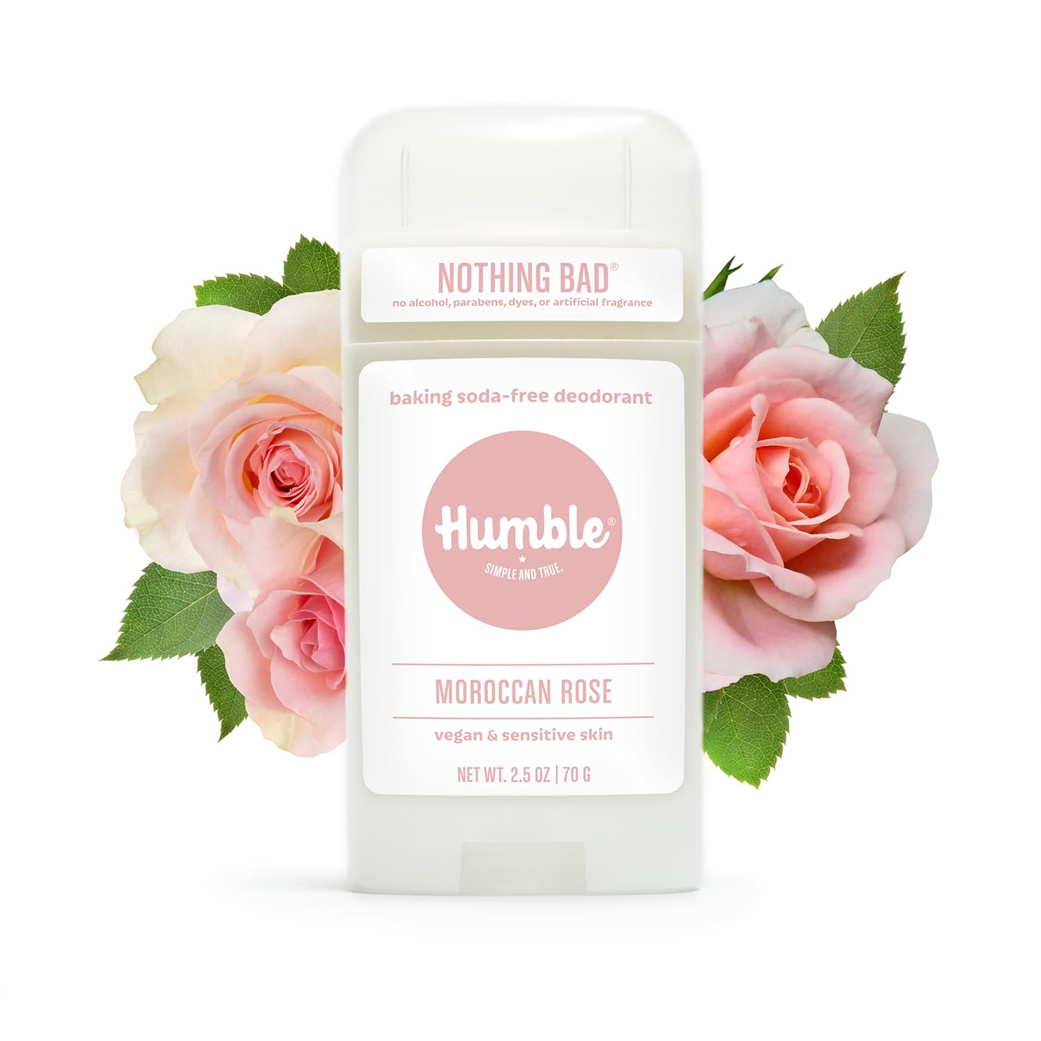 Parfum Rose Marocaine d’HUMBLE SIMPLE AND TRUE, notes florales et épicées.