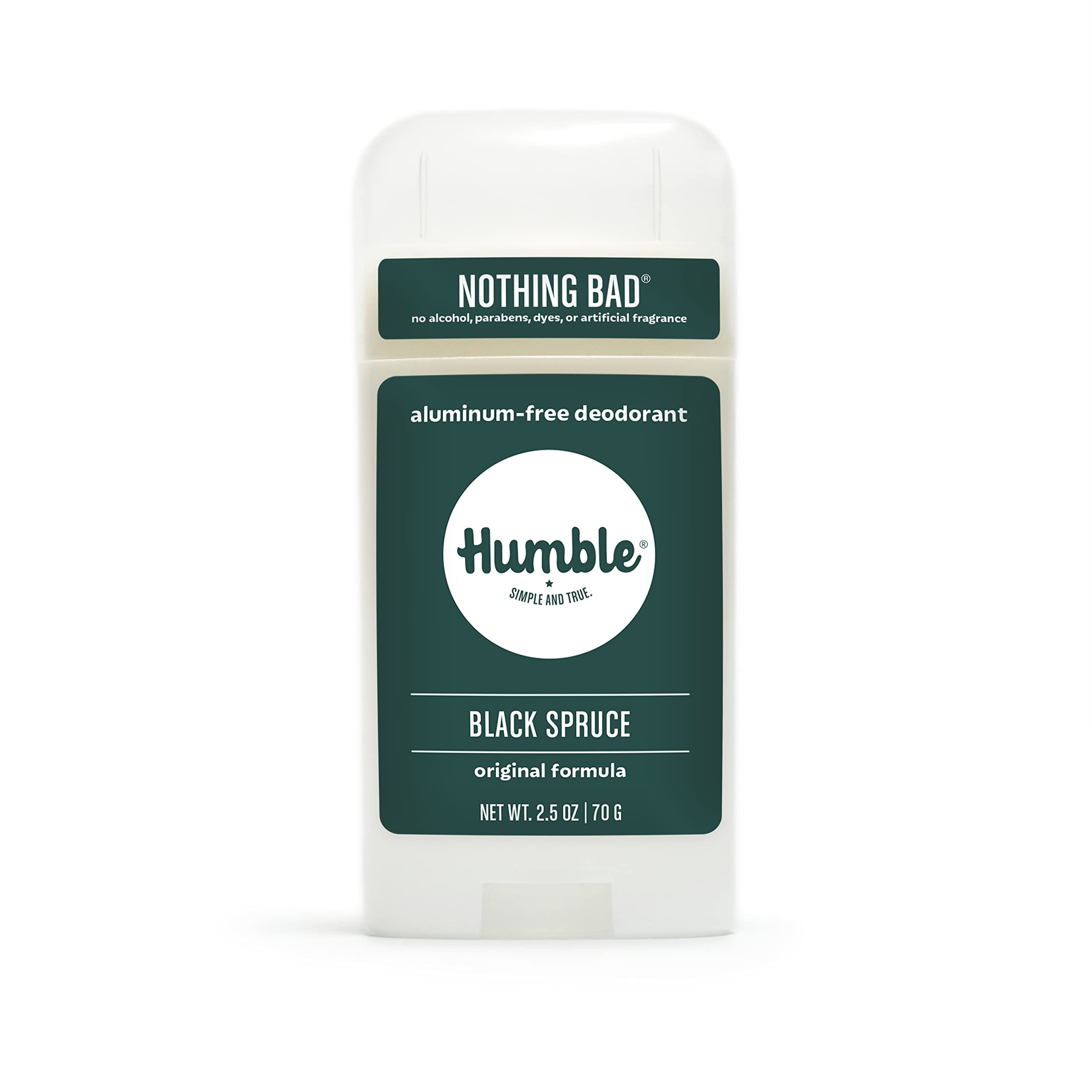 HUMBLE BRANDS Original Déodorant sans aluminium, bouteille moderne et protection odeurs toute la journée