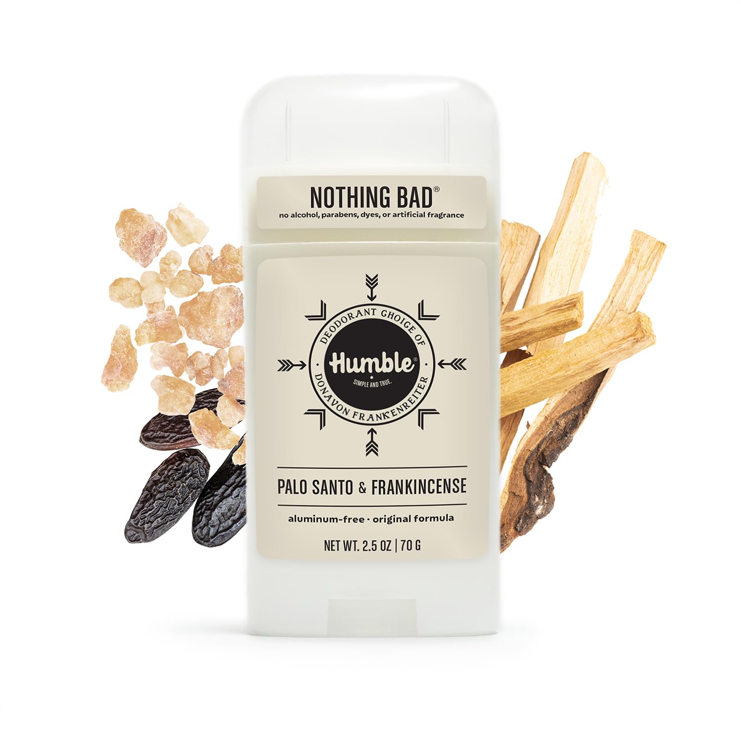 Application sur peau d'Humble Brands Original Formula, hydratation légère et confort.