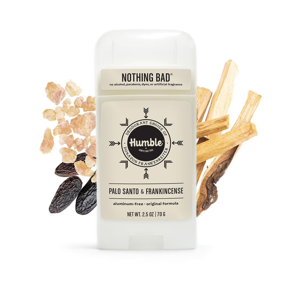 Application sur peau d'Humble Brands Original Formula, hydratation légère et confort.