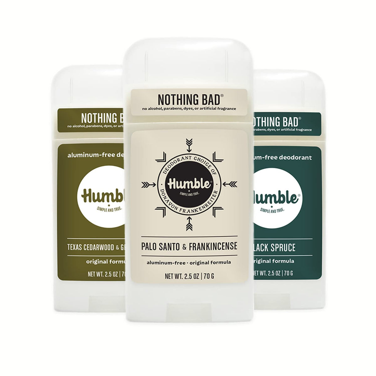HUMBLE Déodorant Original sans aluminium – contrôle durable des odeurs au quotidien.