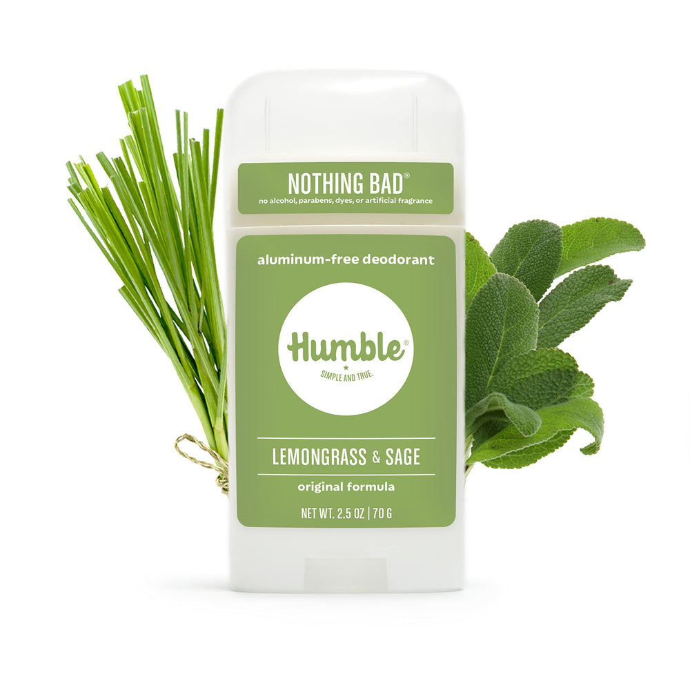 Déodorant Humble Original sans aluminium pour une routine respectueuse.