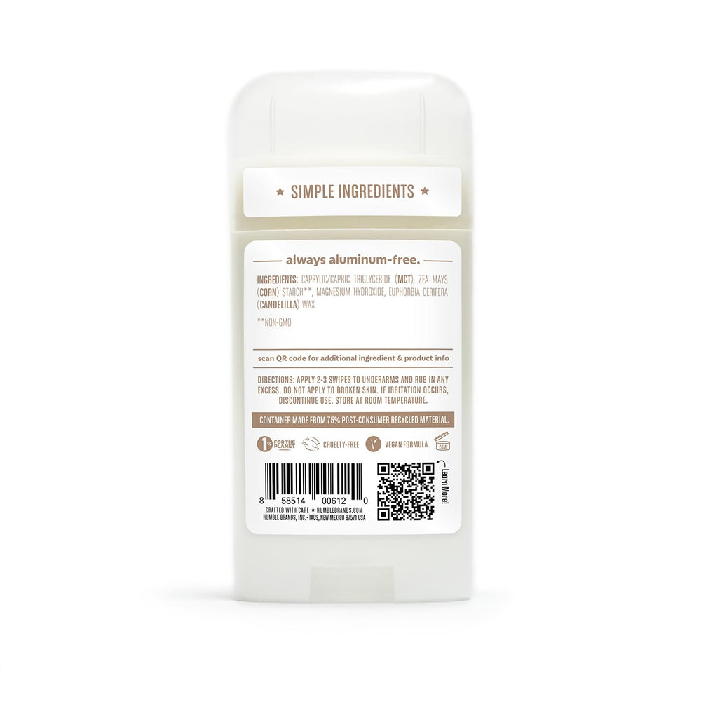 Lot de 3 déodorants Humble, pratique à glisser dans le sac quotidien.