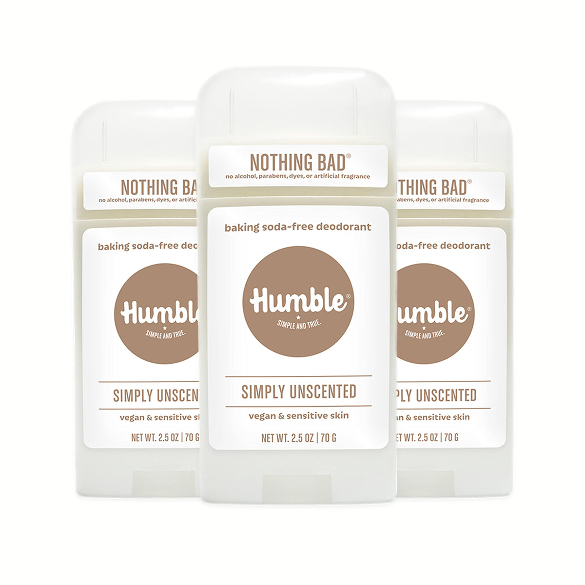 Déodorant Humble sans aluminium, application facile et fraîcheur discrète.