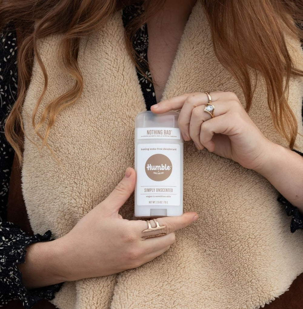 Déodorant Humble vegan et sans cruauté, certifié, respectueux des animaux.