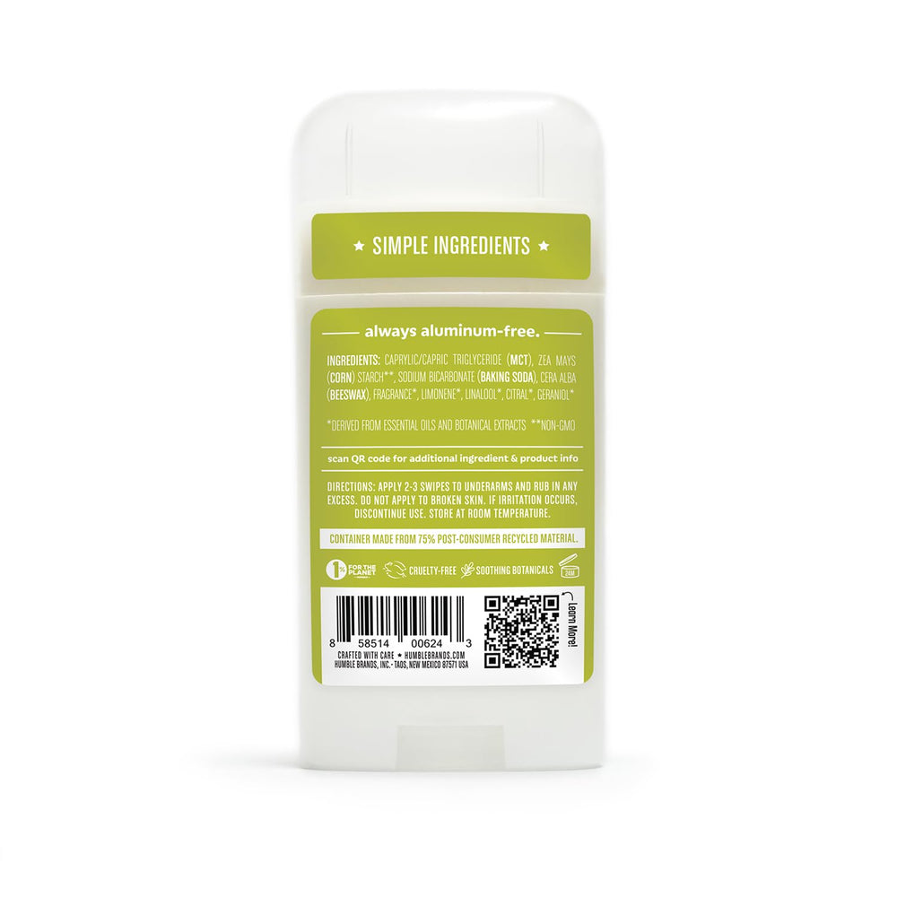 HUMBLE déodorant absorption d’humidité — reste sec après l’effort.