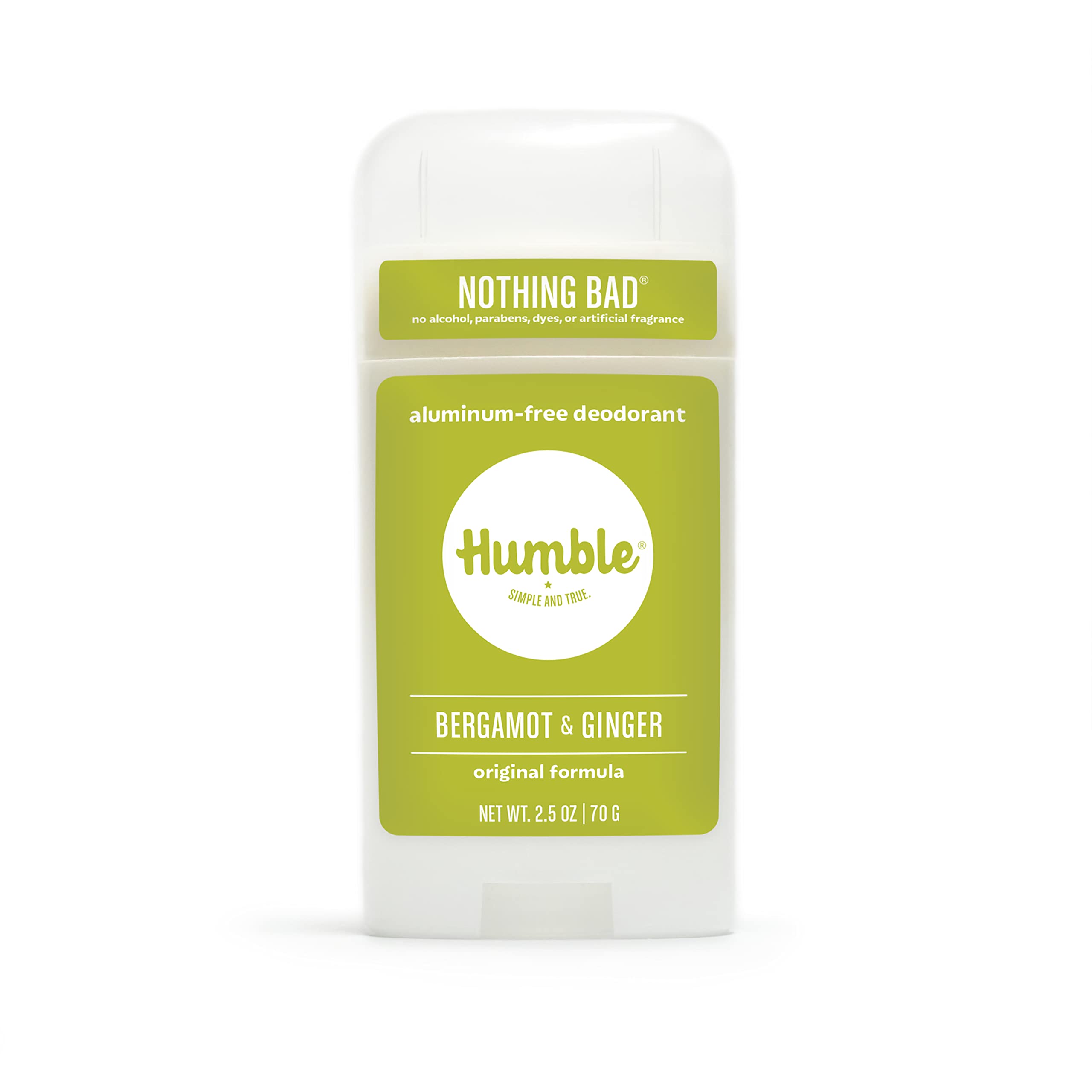 HUMBLE Déodorant Original en bâton, application fluide et contrôle durable des odeurs.