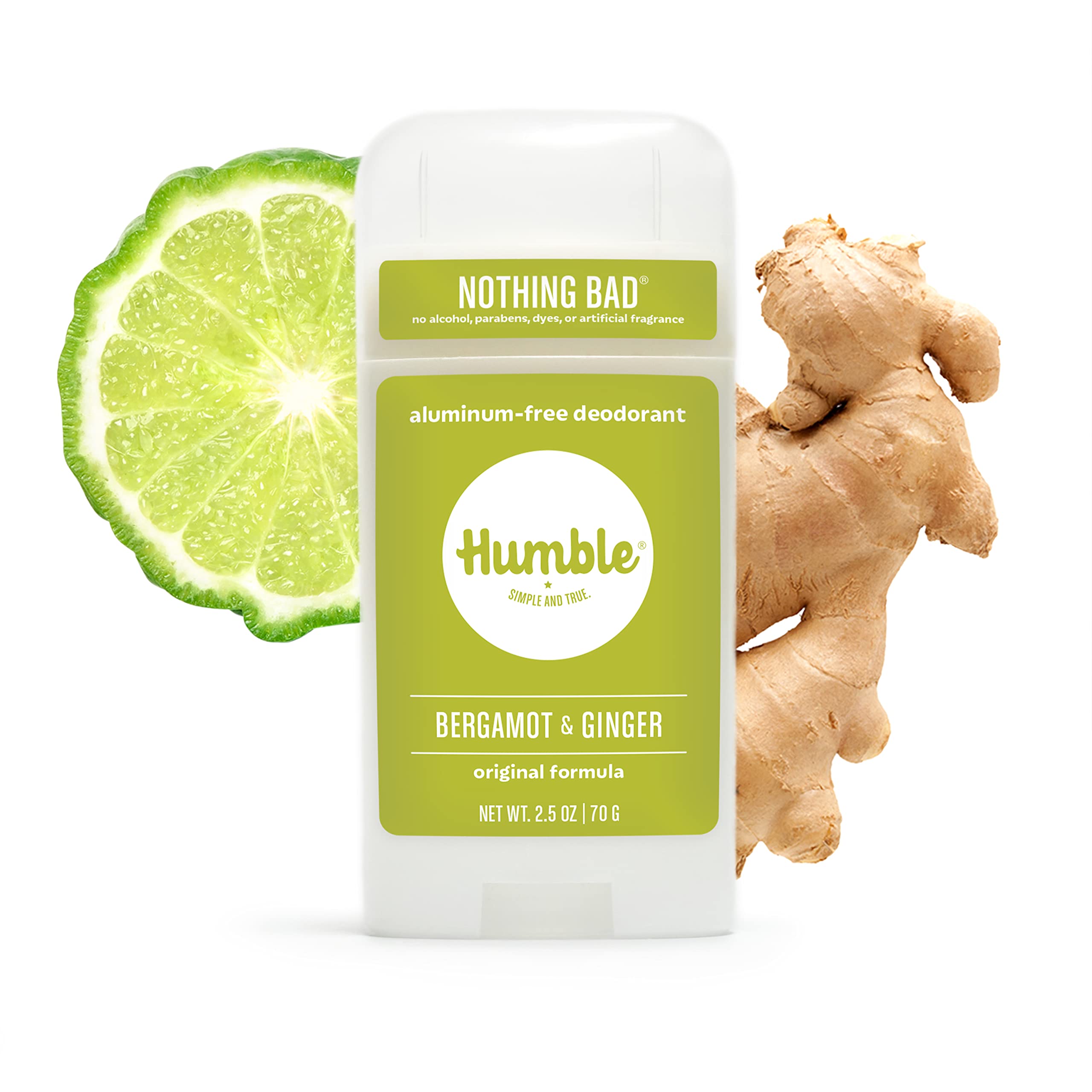 Déodorant HUMBLE Original certifié sans cruauté par Leaping Bunny.