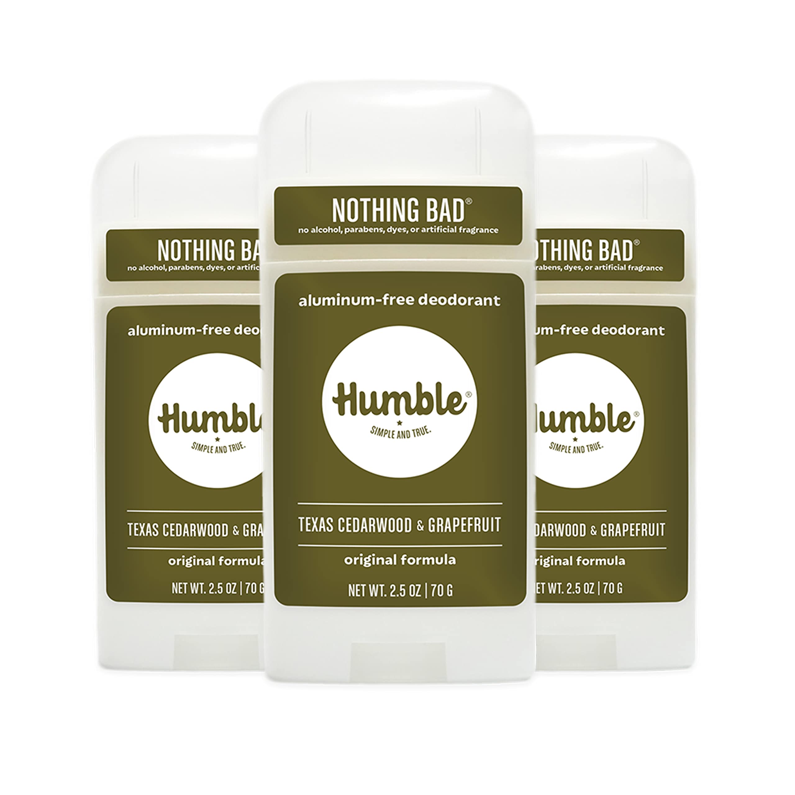 Déodorant Humble Formule Originale en bouteille élégante pour une fraîcheur durable.