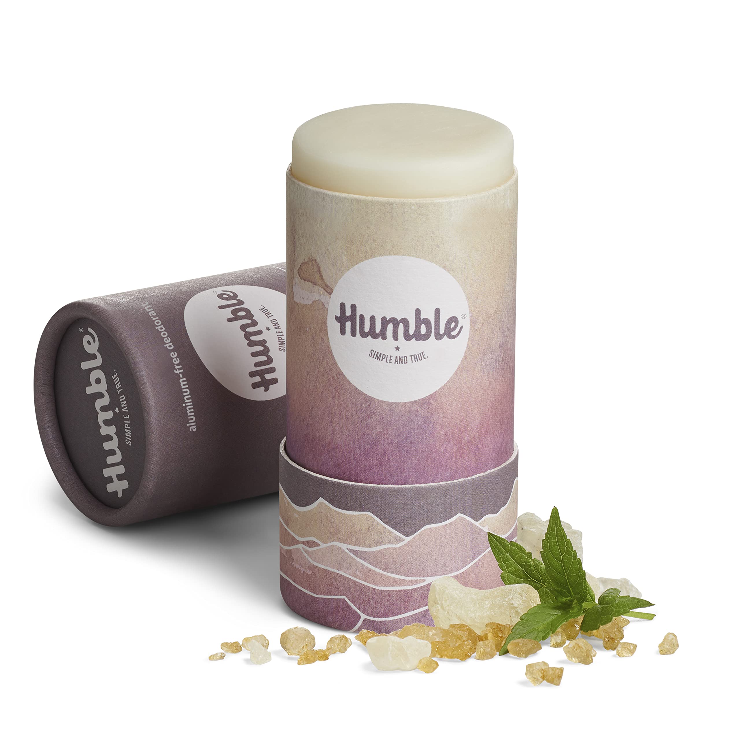 Emballage biodégradable du déodorant HUMBLE Originale, pratique et respectueux de l’environnement.