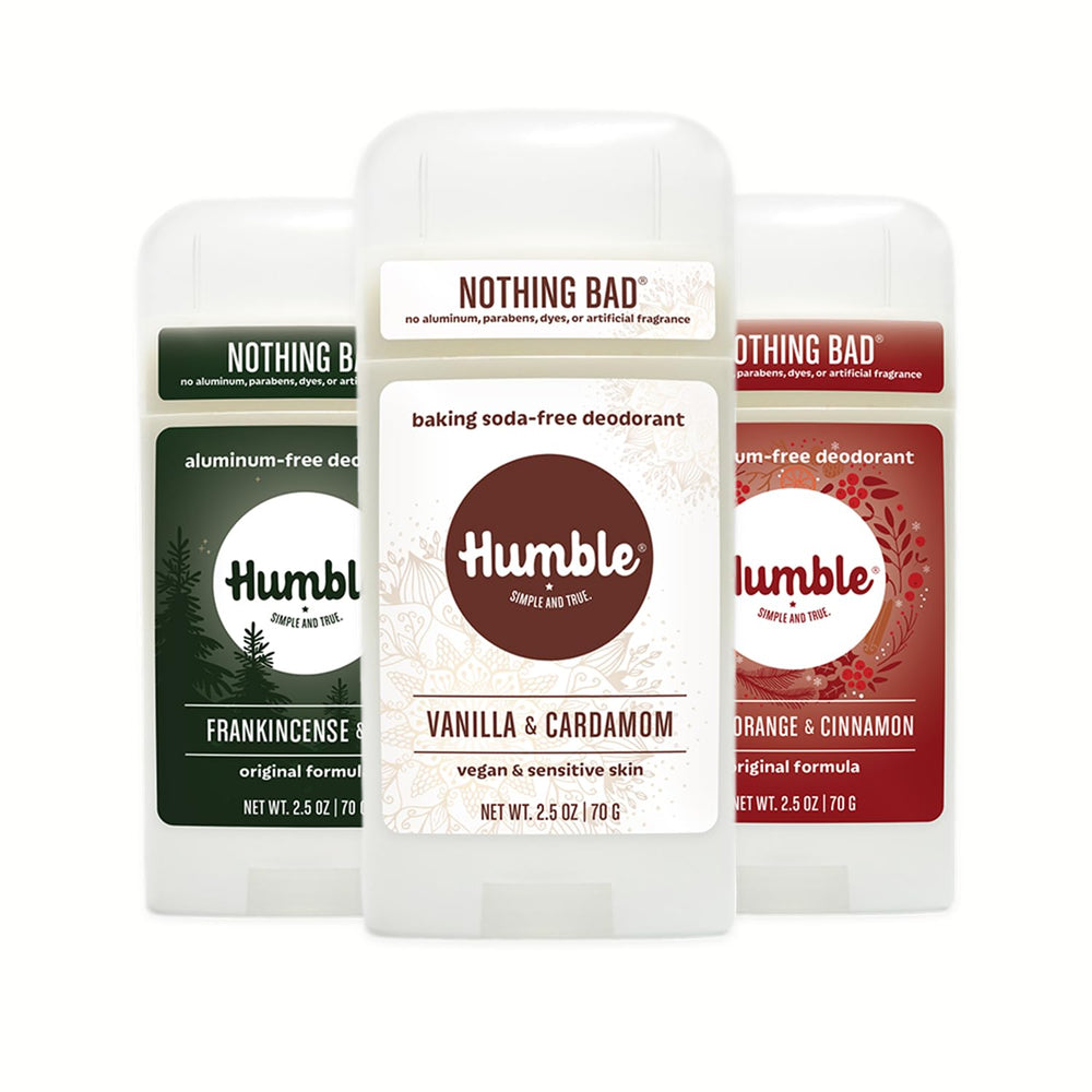Humble pack Noël 3 odeurs – trio pratique pour découvrir les parfums.
