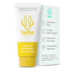 Hume Supernatural baume invisible pour le corps, application facile et fraîcheur durable.