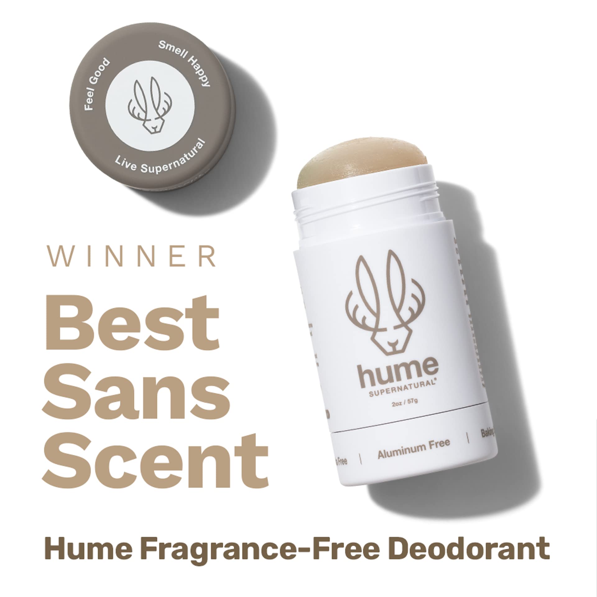 Hume Supernatural moisture-blocking action helps keep underarms dry