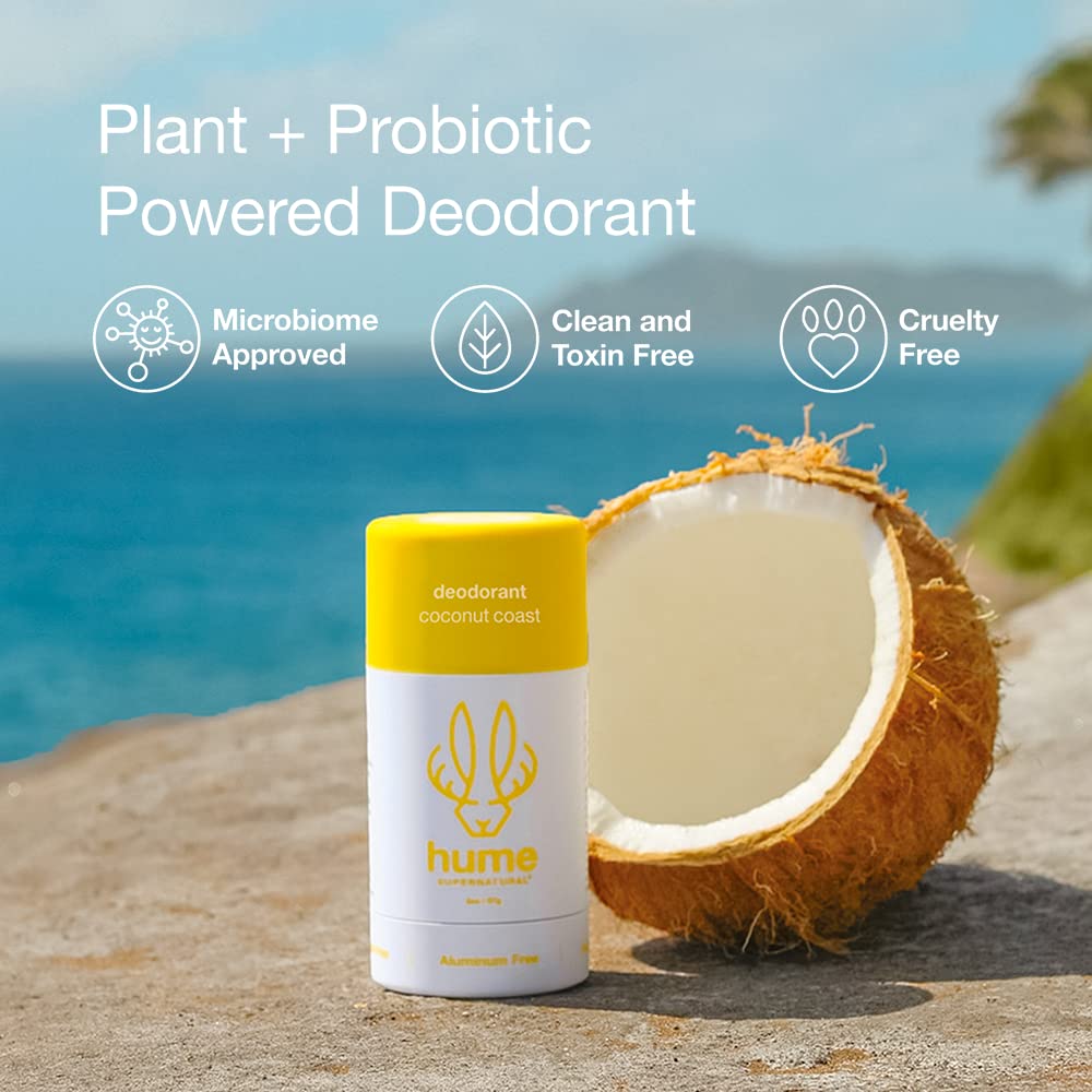 HUME Supernatural bottle highlights prickly pear extract for odor control