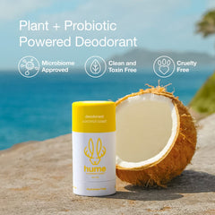 HUME Supernatural bottle highlights prickly pear extract for odor control